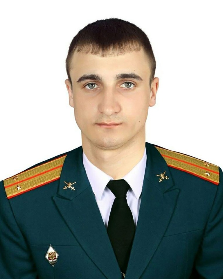 GRU military intelligence spy Captain Alexey Glushchak, 31, from Tyumen in Siberia, died in carnage in Mariupol