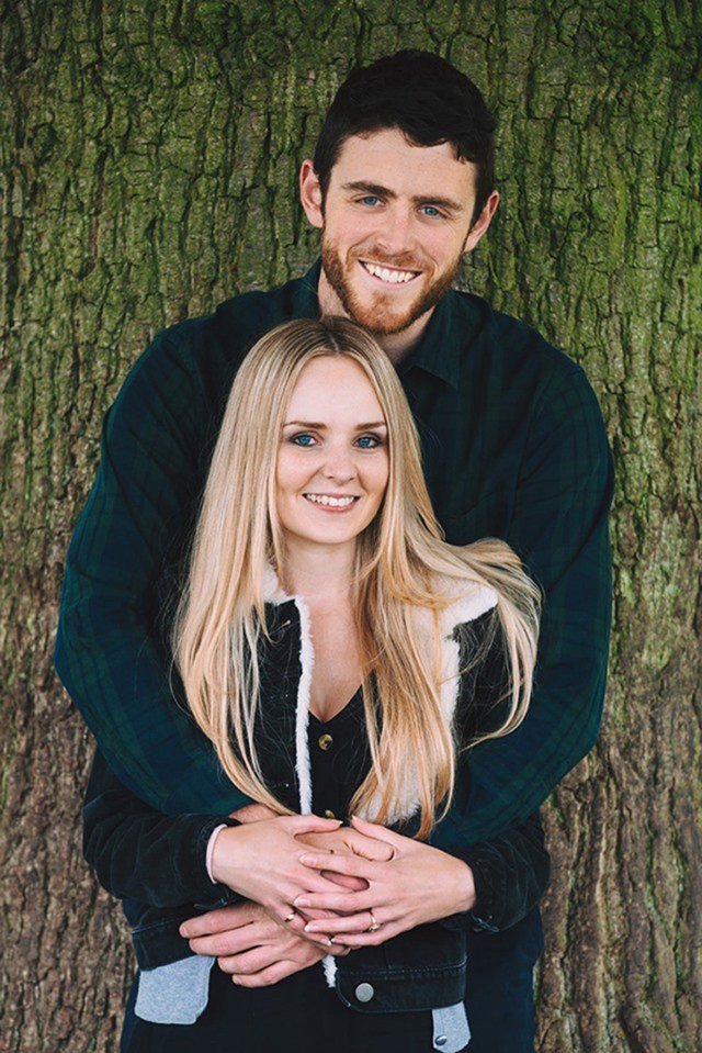 Lissie with her husband PC Andrew Harper who was killed in the line of duty