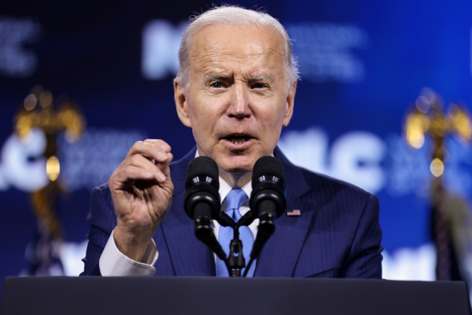 US President Joe Biden has been banned from Russia