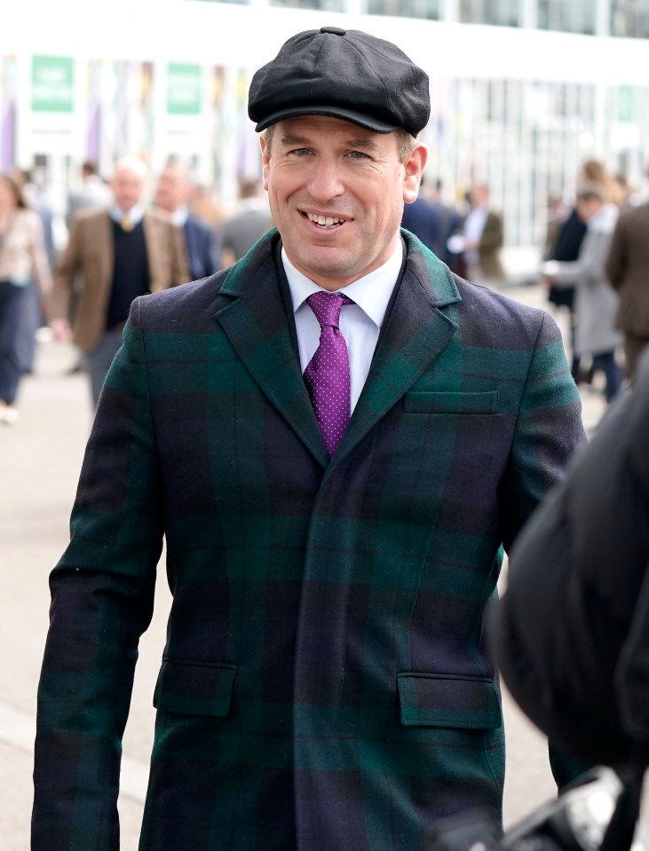 Peter looked ready to watch a day’s racing as he rocked up