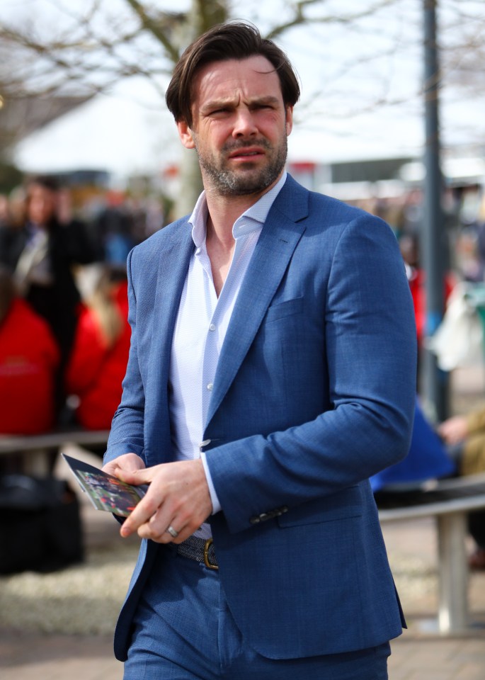 Former England rugby player Ben Foden was spotted at Cheltenham