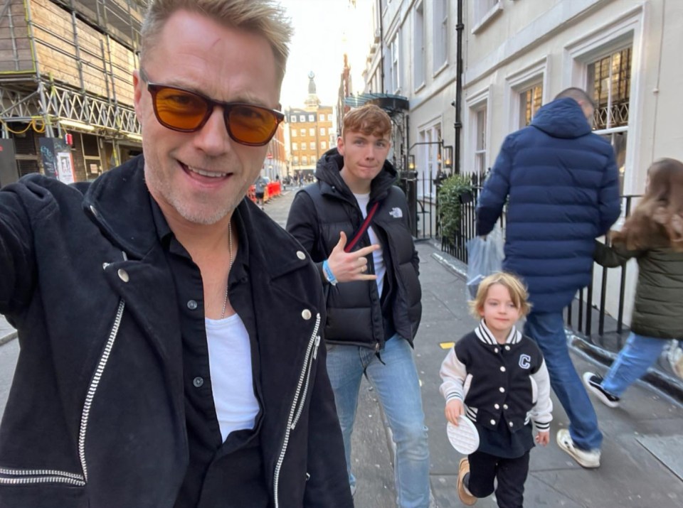 Ronan Keating has paid tribute to his eldest child Jack