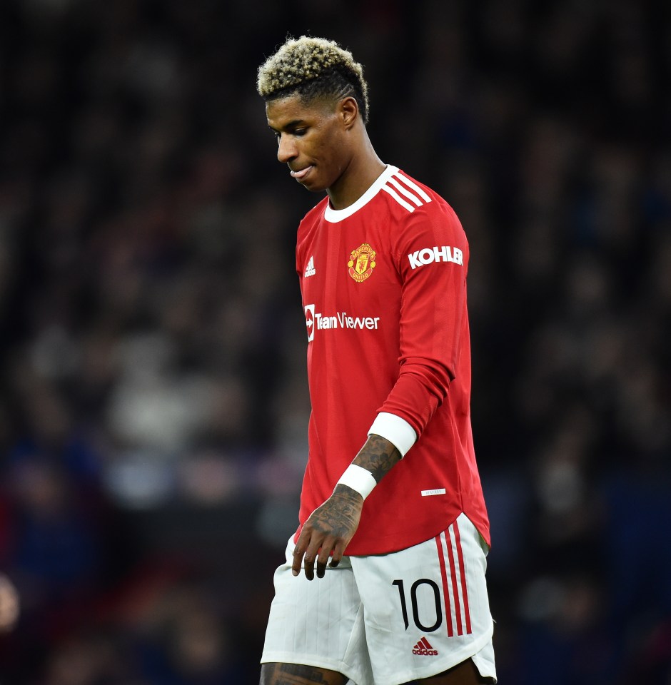 Marcus Rashford has been out of form this season