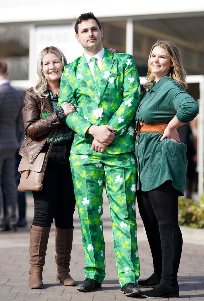 Some people have taken the St Patrick's theme to the next level in bold suits