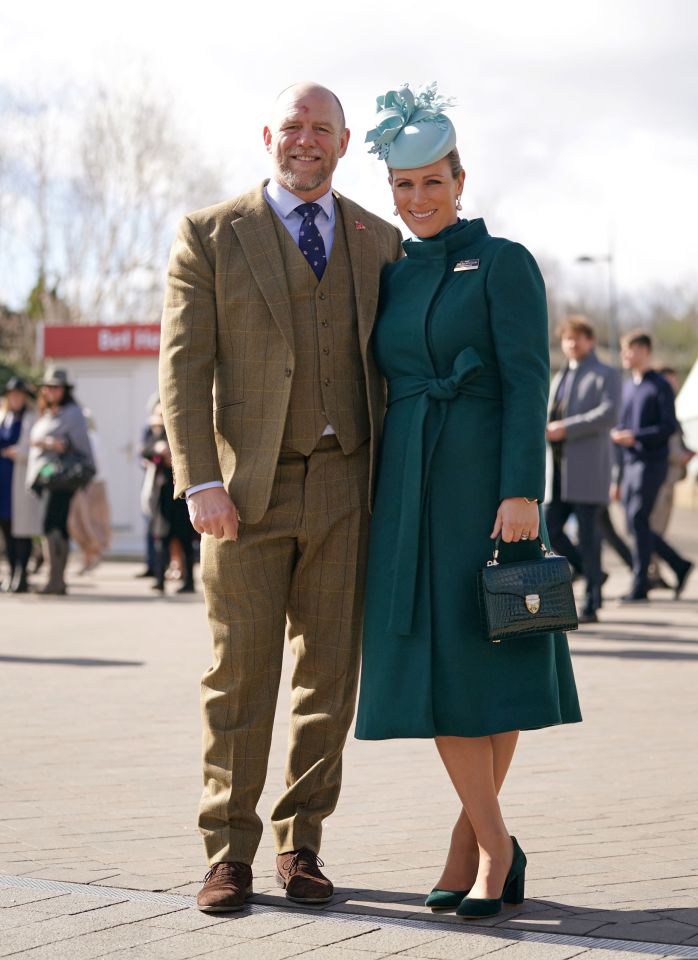 Even Zara and Mike Tindall have followed the green theme