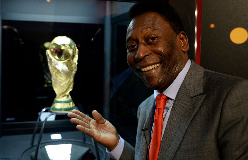 Three-time World Cup winner Pele got his name from a former Brazilian goalie called Bile he adored as a kid