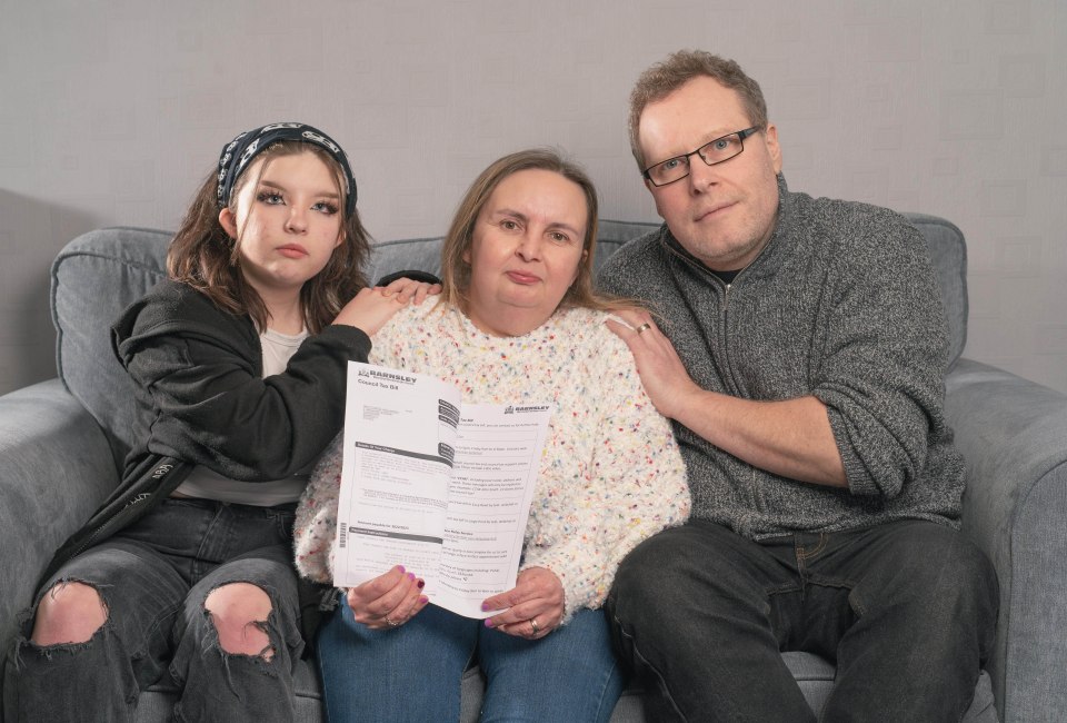 The family have a combined income of £45,000 and are expecting their energy bill to almost double from £70 to £135 a month