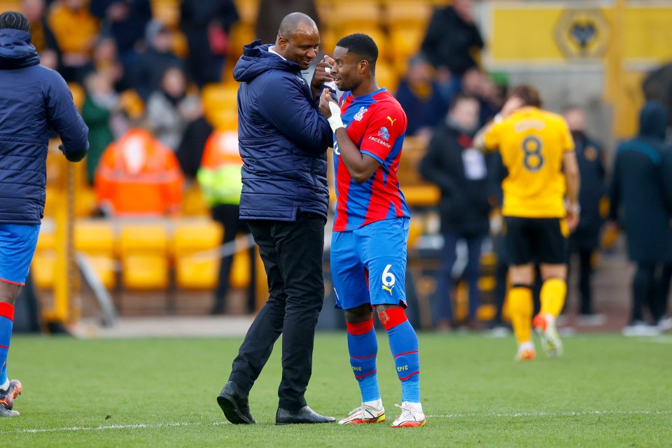 Under boss Patrick Vieira, Guehi has flourished at Selhurst Park