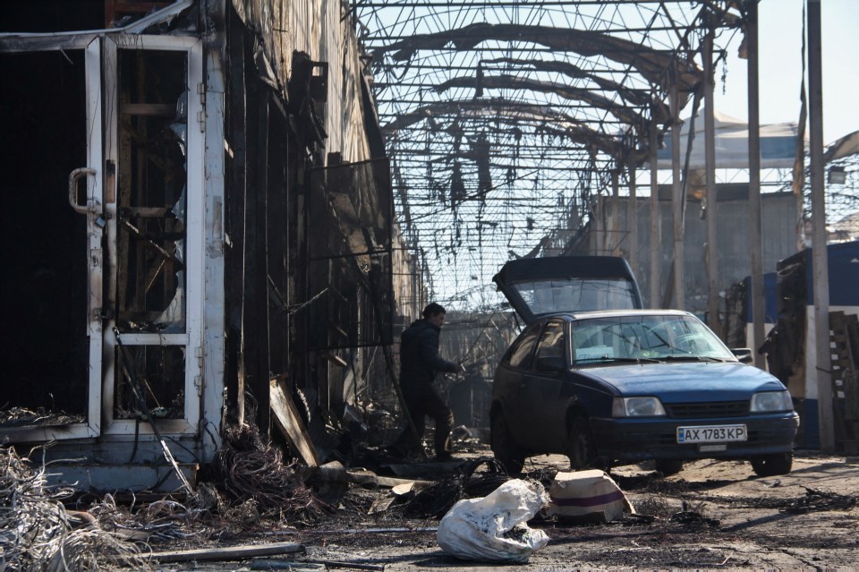 Ukraine's second city of Kharkiv has suffered weeks of heavy shelling