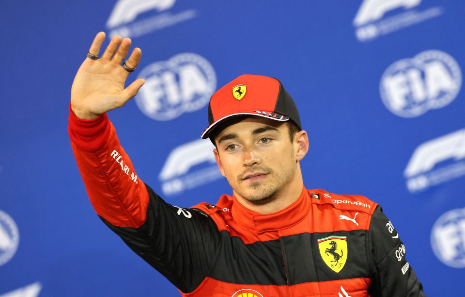 Leclerc took pole for Ferrari