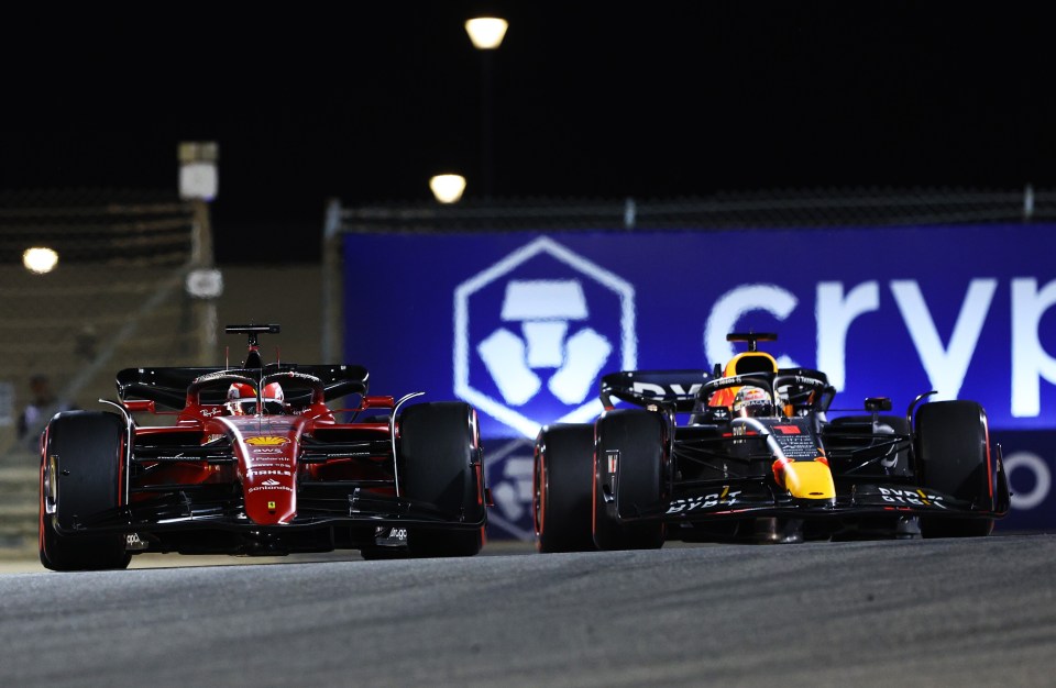 Max Verstappen appeared to be less aggressive in his Bahrain duel with Charles Leclerc