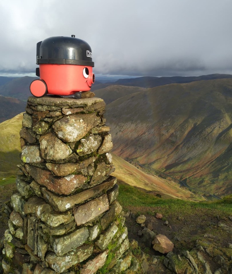 Henry has visited iconic spots including the Lake District