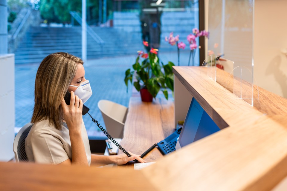 The anonymous woman said she was prepared to take flak after seeing previous posts where people described receptionists as 'rude' and 'power mad'