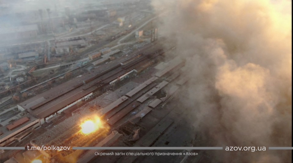 Russian forces have been pounding the city