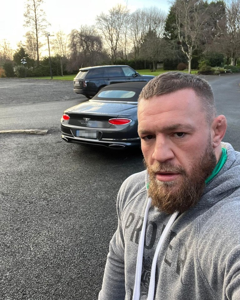 McGregor was arrested after being pulled over for alleged dangerous driving in Dublin