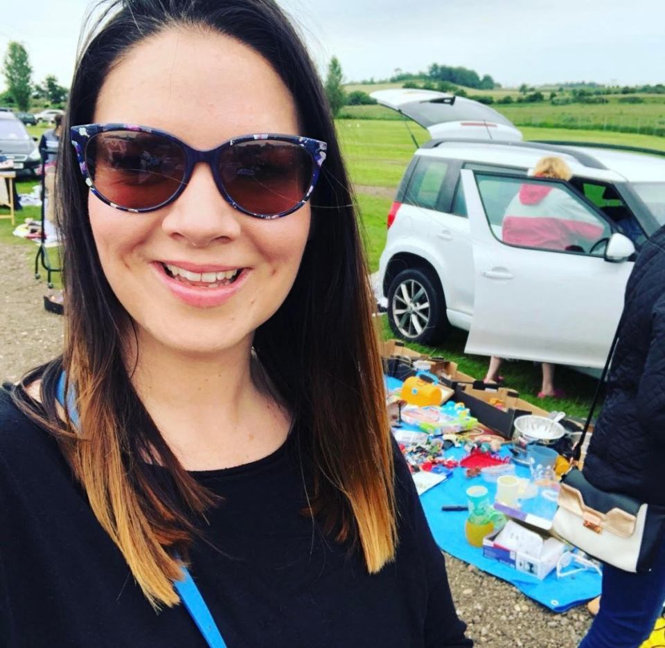 Two experts - pictured here Kate McCabe - share their car boot sale tips to help you save cash