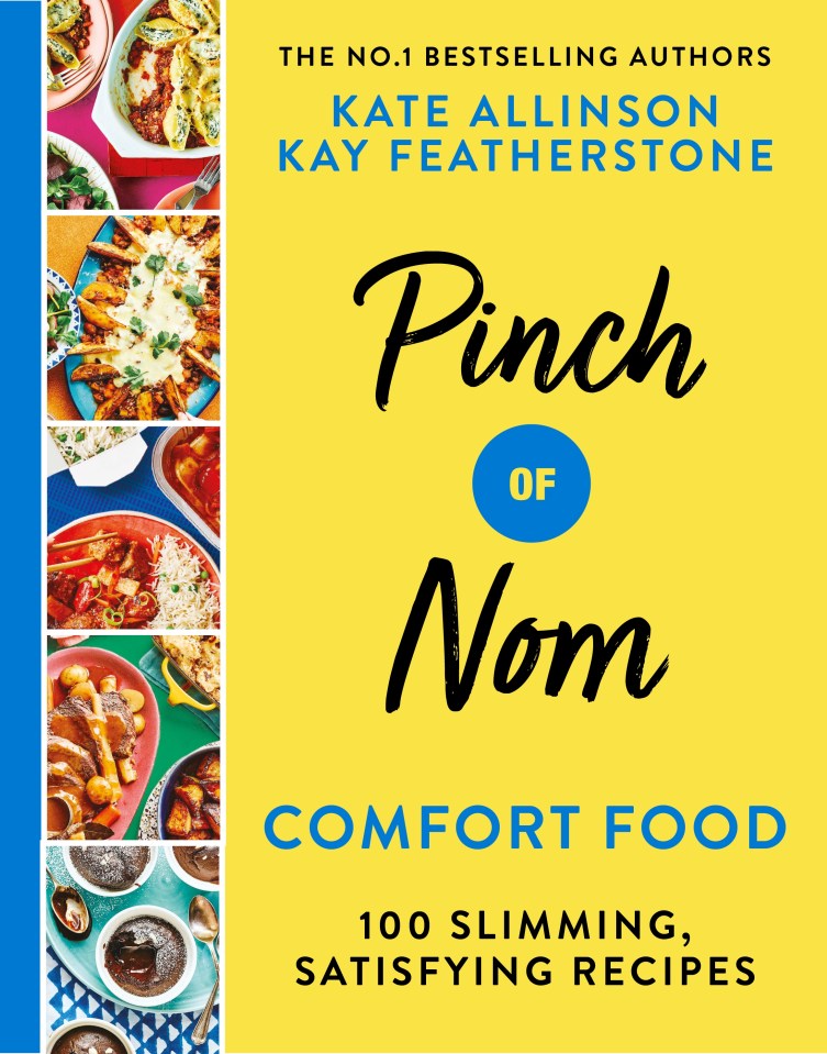 Their latest book, Pinch Of Nom Comfort Food, features 100 delicious recipes