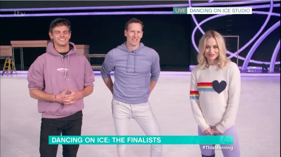 Dancing on Ice star Brendan Cole confirmed to Holly and Phil that the show IS fixed