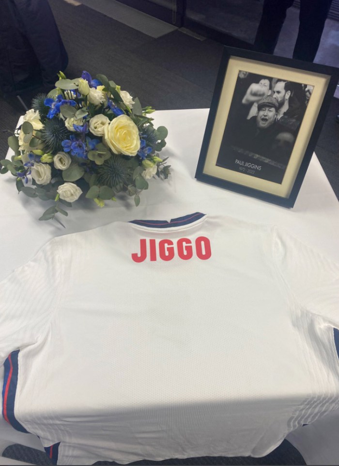 The FA paid a touching tribute to SunSport’s Paul Jiggins