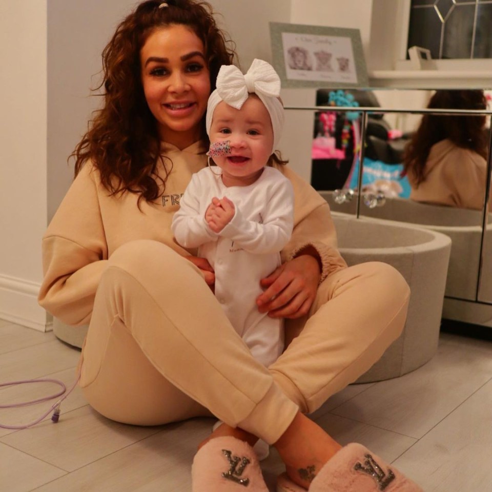 Ashley Cain’s partner Safiyya has admitted that she struggled today on Mother's Day after losing her daughter Azaylia