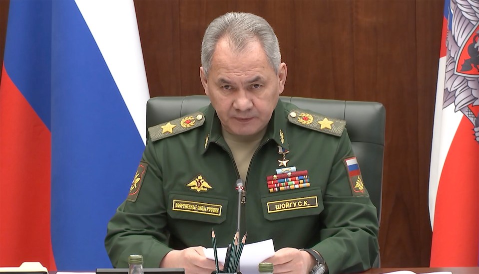 Sergei Shoigu said Russian forces would now focus on the 'liberation' of the eastern Donbass region