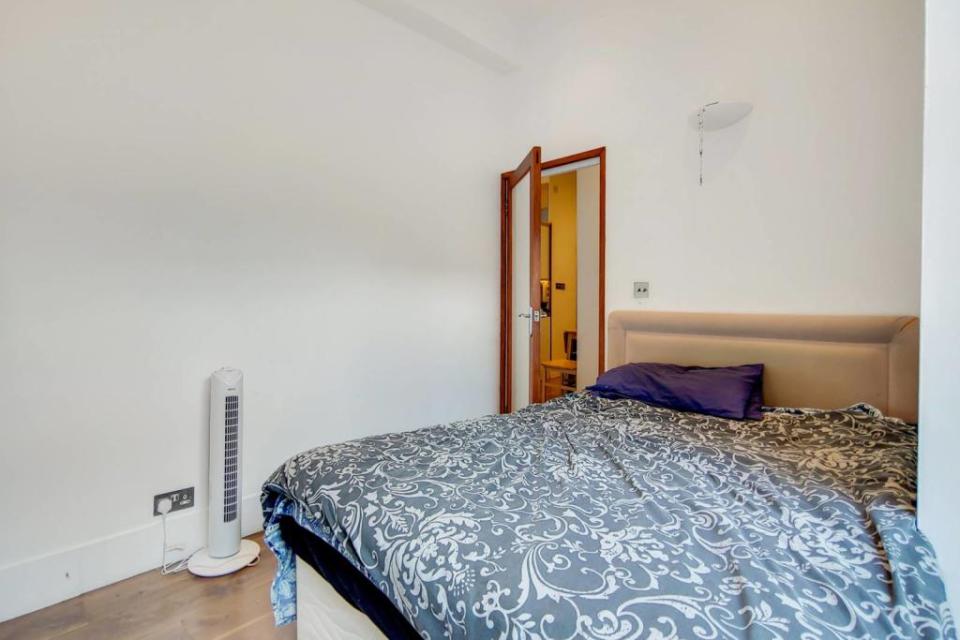 The property also boasts two spacious bedrooms