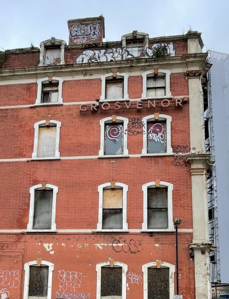 He enjoys stunning views across Bristol from various viewpoints inside the building