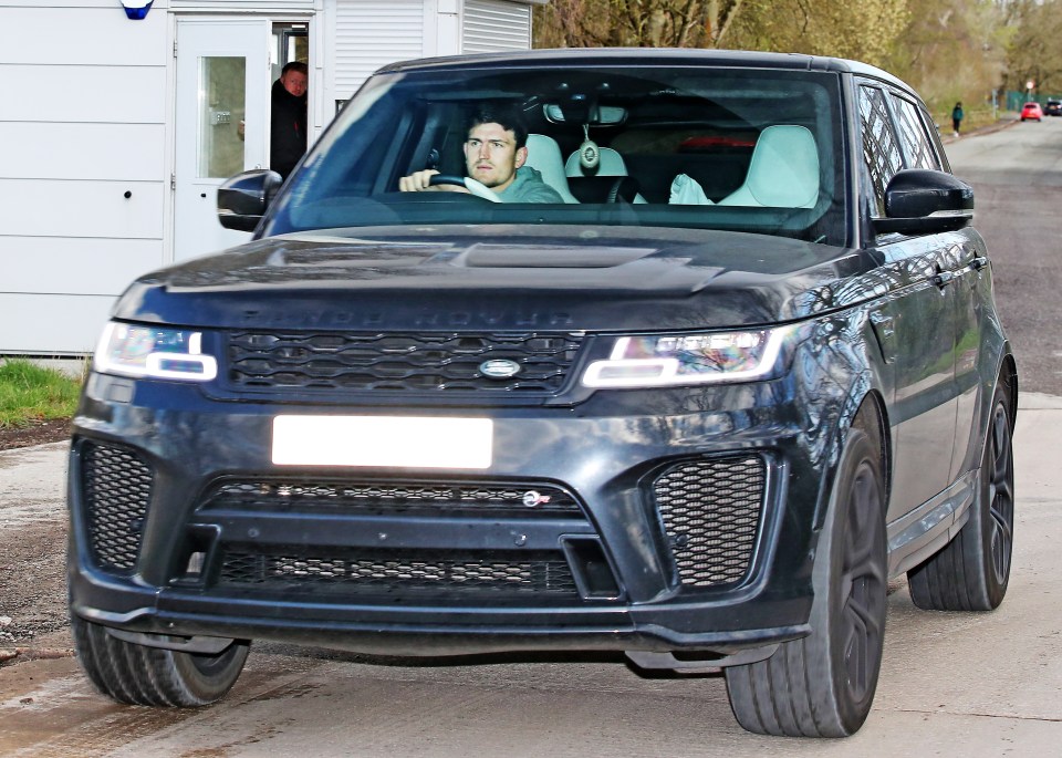 Maguire eventually made it to United training after being booed while on England duty