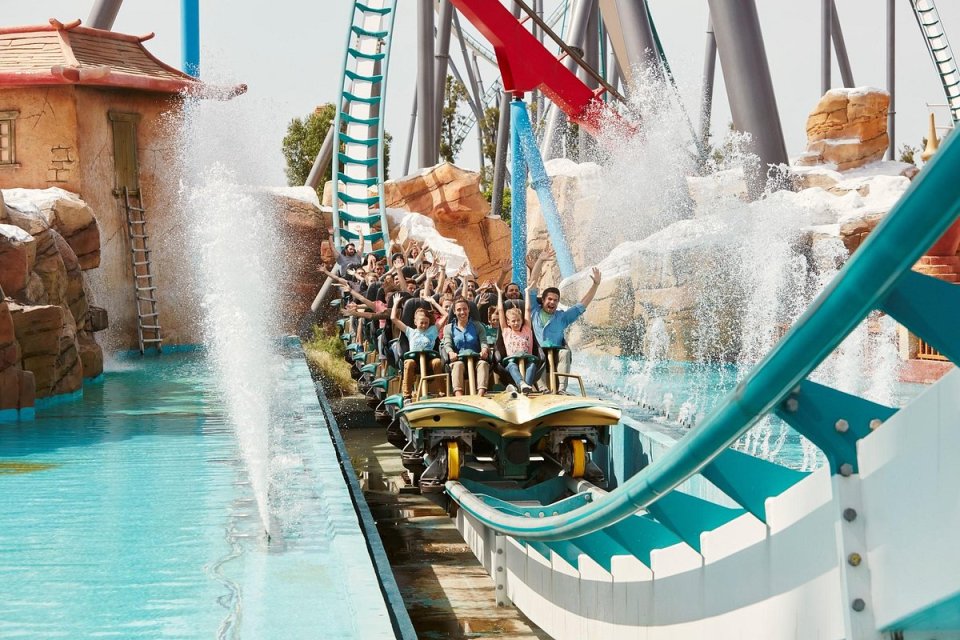 At the Caribe Aquatic Park, it's all about pools and slides