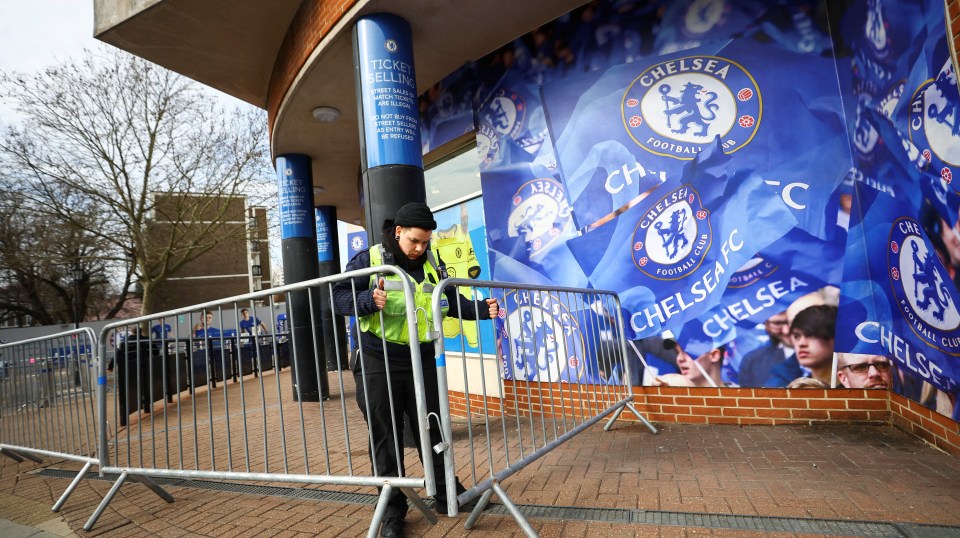 Chelsea are unable to sell merchandise as a result of the sanctions