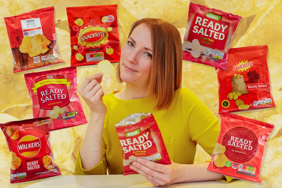 We tried six packs of ready salted crisps to see which tasted the best