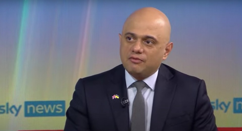 Sajid Javid said rising cases were to be expected