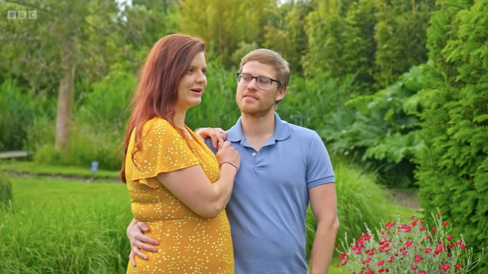 Your Garden Made Perfect couple Rachael and Tom left fans baffled