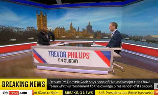 Raab spoke with Sky's Trevor Phillips on Sunday