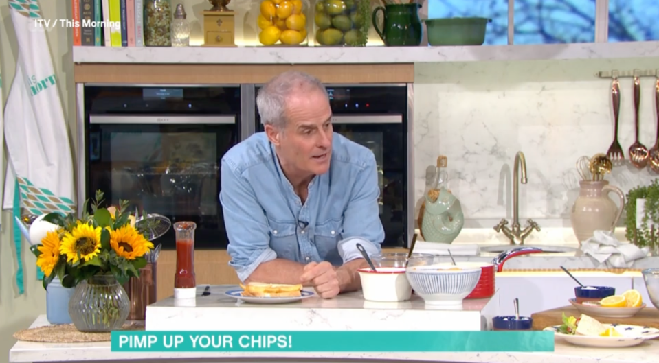 Phil Vickery told This Morning viewers what makes the ‘perfect’ chip butty