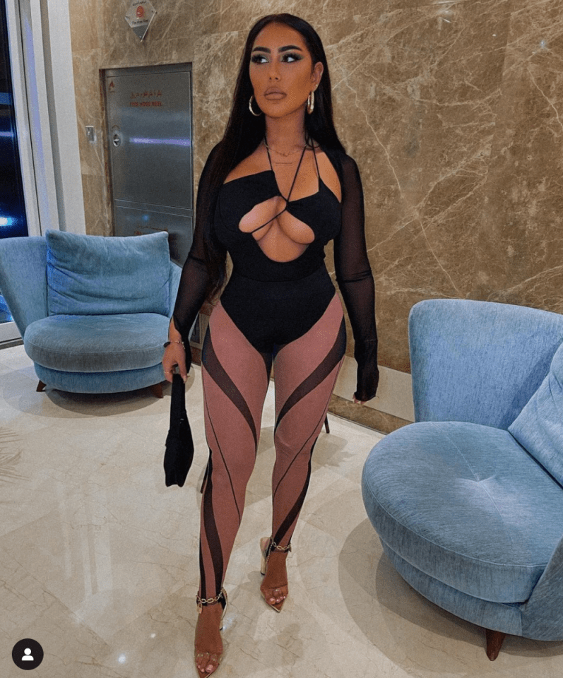 Geordie Shore star Sophie Kasaei wowed in a striking catsuit on Instagram