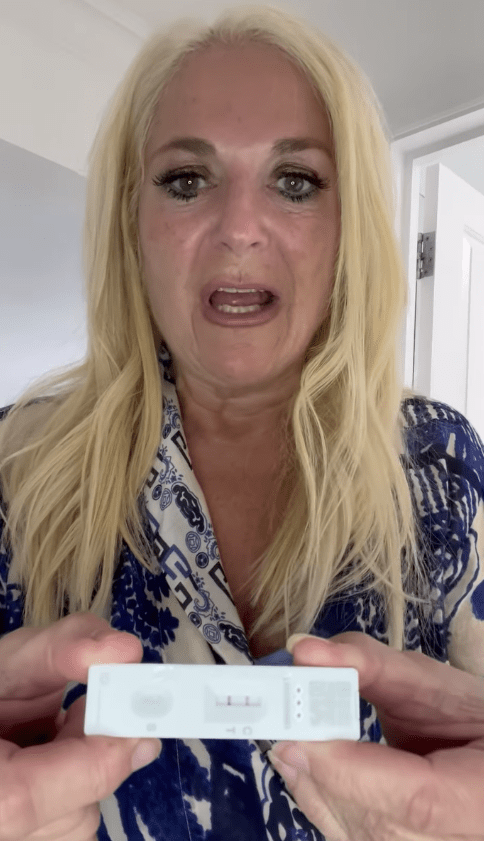 Vanessa Feltz tested positive for Covid just minutes after filming in the studio today