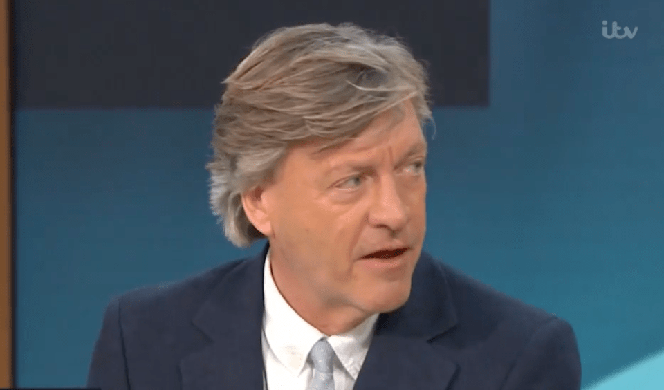 Richard Madeley spoke openly about his thoughts on the slap