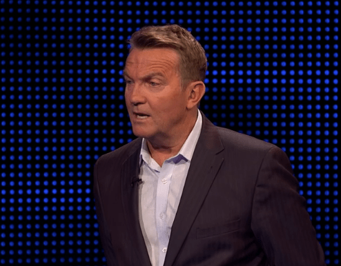 The Chase's Bradley Walsh sternly told a player 'it's no laughing matter' as she giggled away