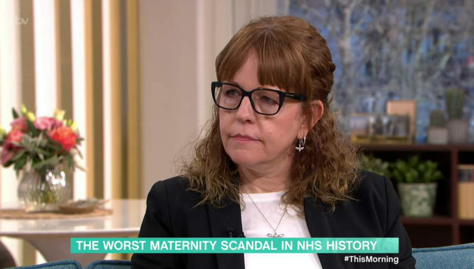 Debbie Greenway told how her baby son died after she was refused a caesarean