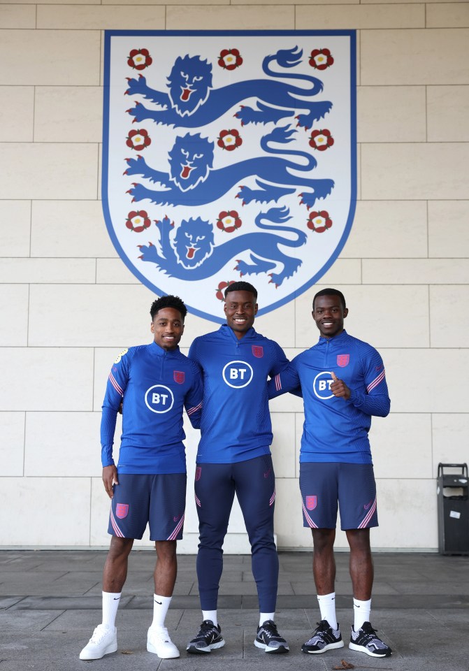 Kyle Walker-Peters, Marc Guehi and Tyrick Mitchell are all hoping to earn their first caps