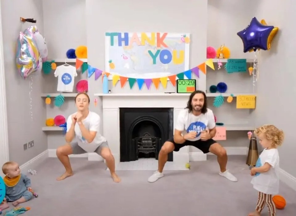 The family in their last ‘PE teacher’ YouTube video in 2020