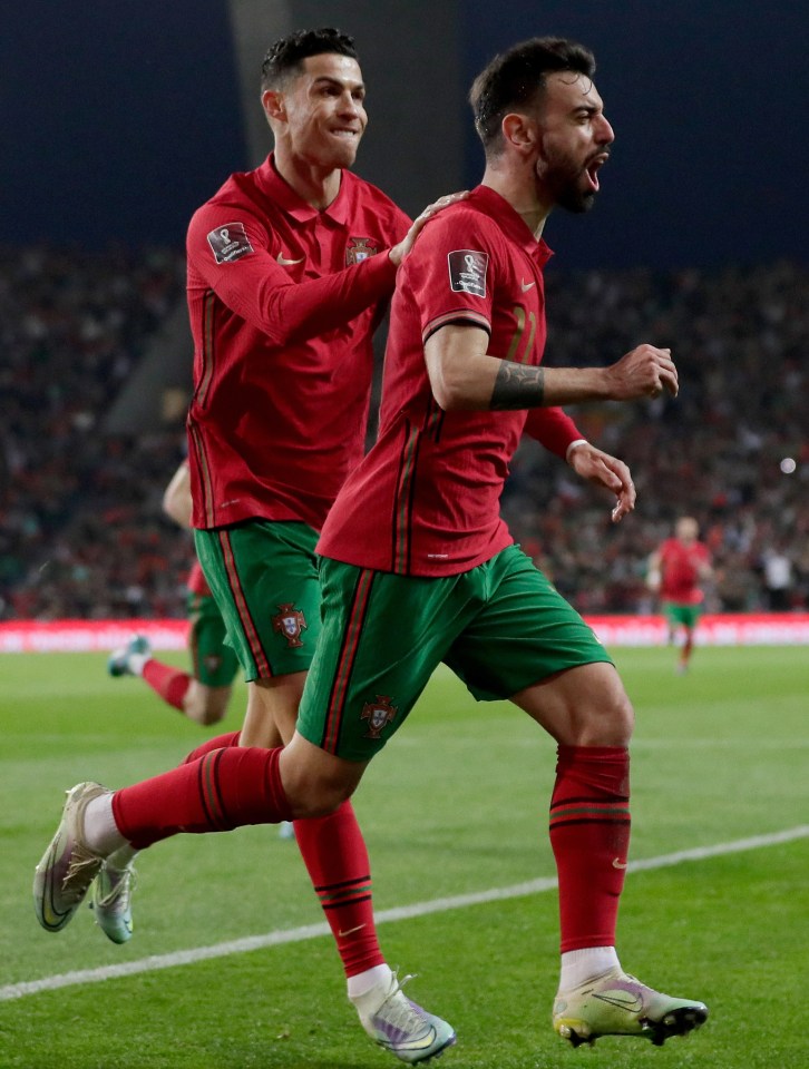 Bruno Fernandes booked Cristiano Ronaldo a fifth World Cup appearance