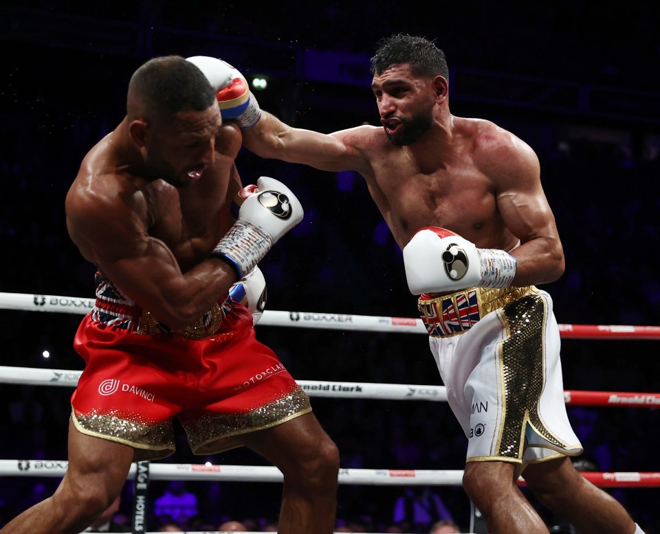 Khan was stopped by Brook in the sixth round of their all-British clash in February