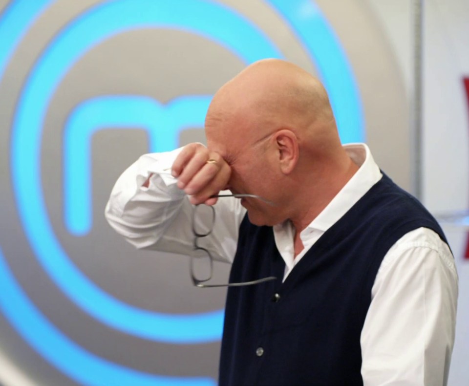 Masterchef host Gregg Wallace was seen crying on tonight's show