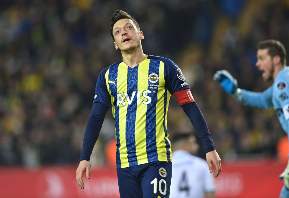 The German international now plays for Fenerbahce in Turkey