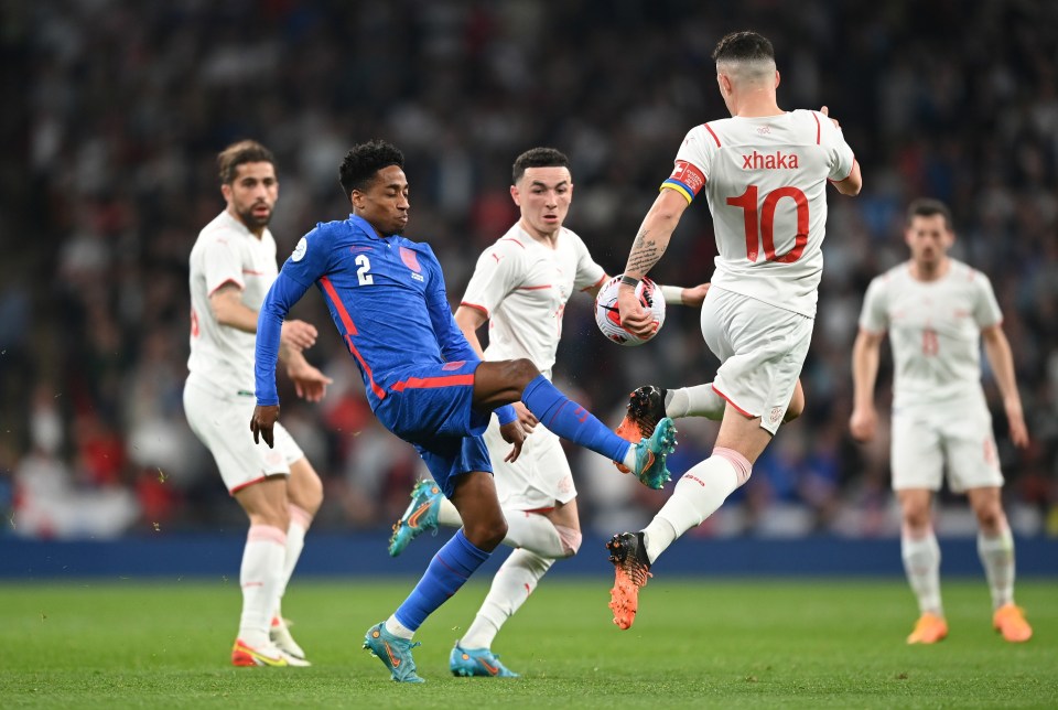 Walker-Peters made his England debut against Switzerland