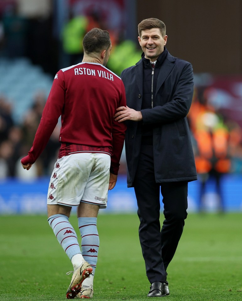 Aston Villa boss Steven Gerrard compared him to his ex-Liverpool team-mate