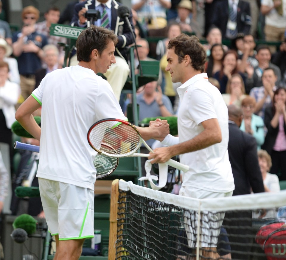 Stakhovsky dumped Roger Federer out of Wimbledon in 2013