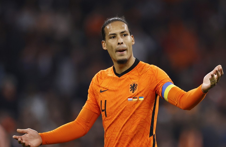 Van Dijk will marshall the defence as he does for Holland